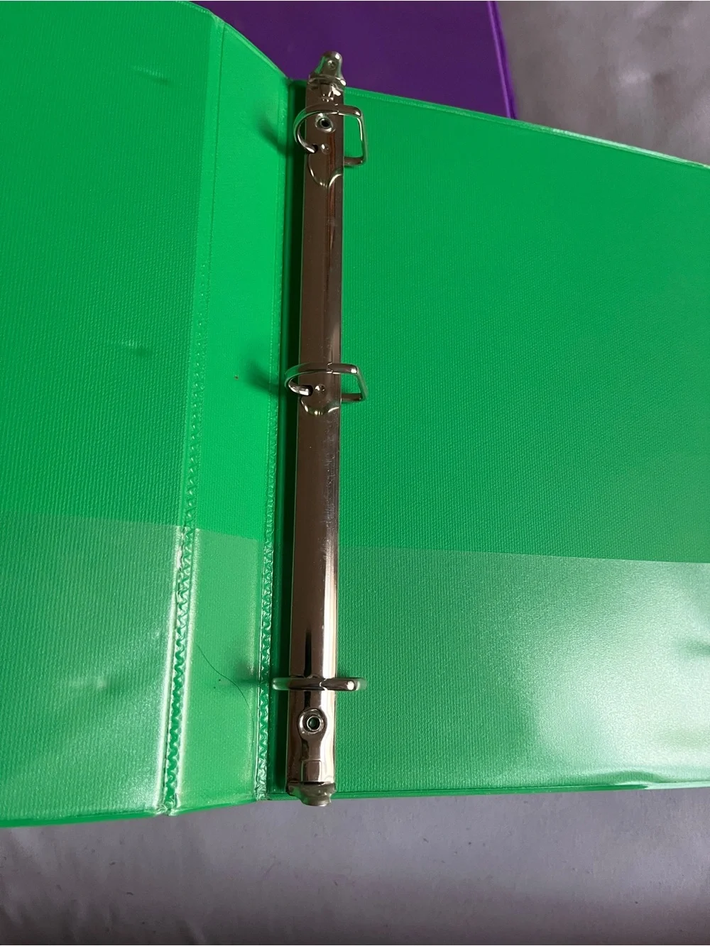 Avery Green & Purple 3-Ring Binders Set 1 Inch Spine
